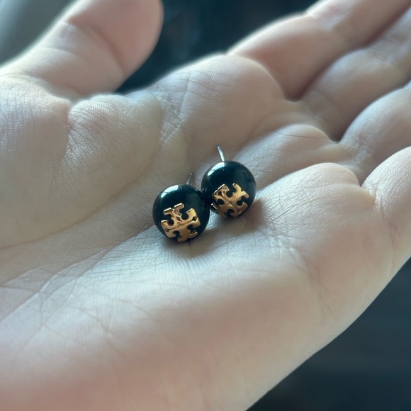 TORY BURCH Pearl/gold earrings - Picture 3 of 4